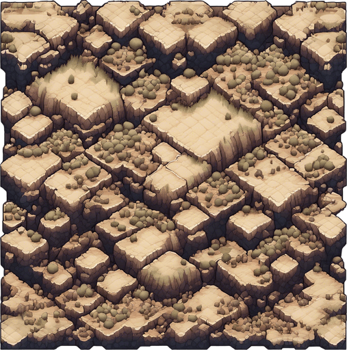 Create a 9x9 terrain sprite sheet