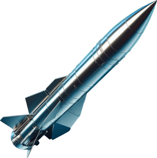 Missile.
Make an image of a missile