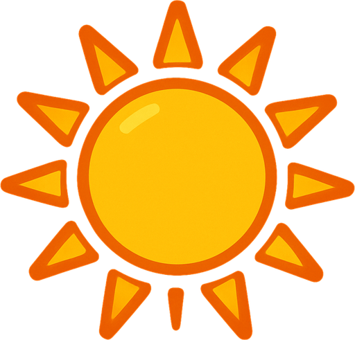 sun.
In-Game asset.  2d.  High contrast.  No shadows