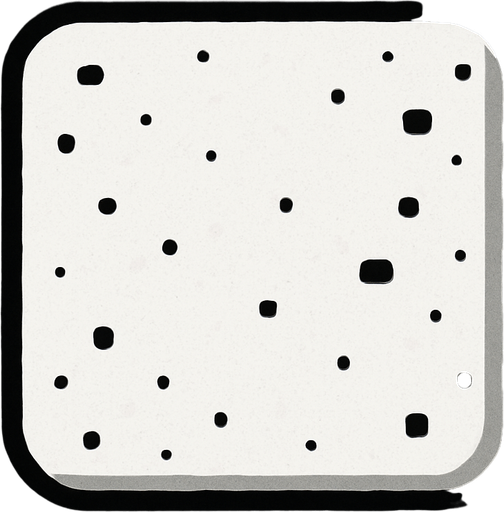 White block.
In-Game asset.  2d.  High contrast.  No shadows