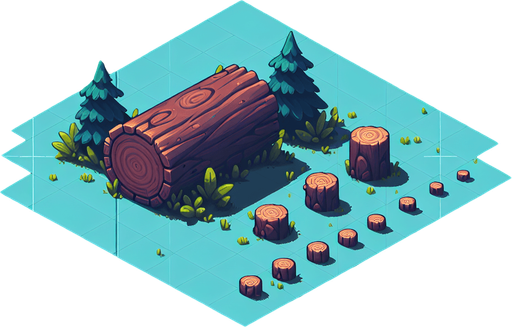 log, 250x60.
Single Game Texture.  In-Game asset.  2d.  Blank background.  High contrast.  No shadows