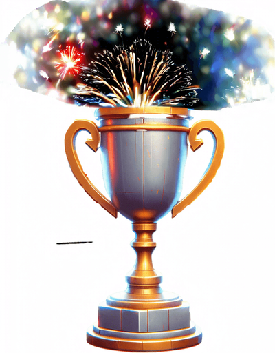 Feu d'artifice.
