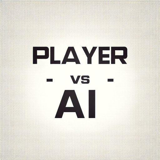 "Player 
    vs 
    Ai" text with white background.