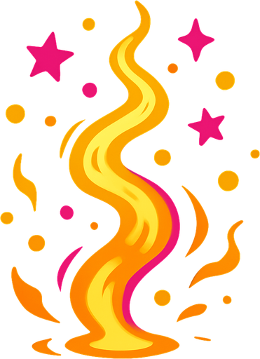 Magic.
In-Game asset.  2d.  High contrast.  No shadows