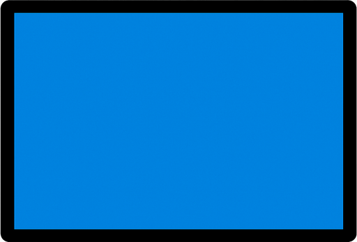 crea la imagen de un rectangulo azul simple.
In-Game asset.  2d.  High contrast.  No shadows