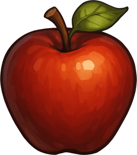 I want an apple.
In-Game asset