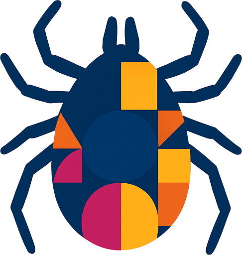 Crop to shape of a tick bug