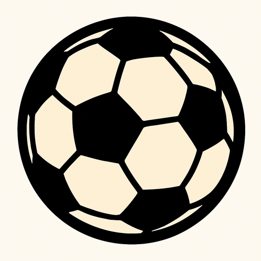 futbol topu.
In-Game asset.  2d.  High contrast.  No shadows