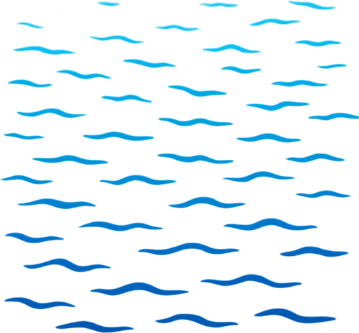 Above water background image showing gradient of light to dark blue starting at the top. Looking straight down from high above..
In-Game asset.  2d.  High contrast.  No shadows