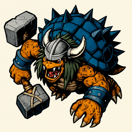 Zudomon, visto desde arriba, calidad y detalles altamente épicos, fidelidad al concepto original
In-Game asset.  2d.  High contrast.  No shadows