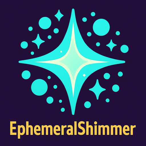 ephemeralShimmer.
In-Game asset.  2d.  High contrast.  No shadows