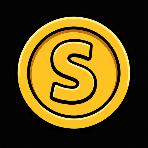 coin.
In-Game asset.  2d.  High contrast.  No shadows