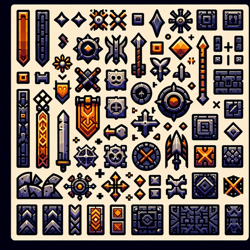 mg.
Single Game Texture.  In-Game asset.  2d.  Blank background.  High contrast.  No shadows