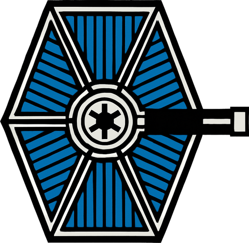 Tie fighter wing.
In-Game asset.  2d.  High contrast.  No shadows