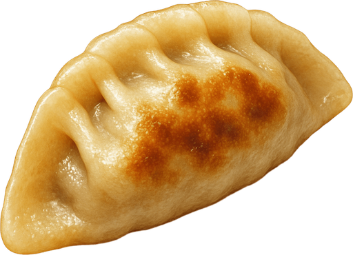 dumpling - Gerçekçi - Yazısız.
In-Game asset.  2d.  High contrast.  No shadows