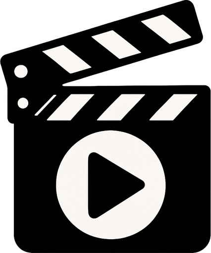 record video logo with not text.
In-Game asset.  2d.  High contrast.  No shadows