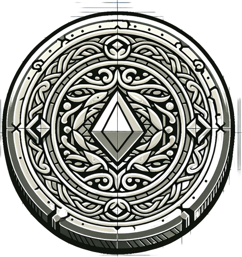 coin.
Single Game Texture.  In-Game asset.  2d.  Blank background.  High contrast.  No shadows