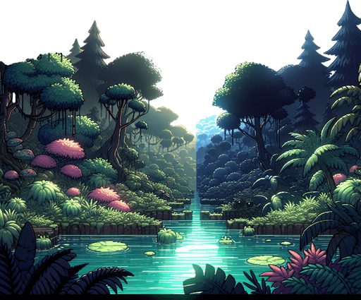 nighttime scene or a different landscape altogether, such as a forest, desert, or underwater setting. The choice of `bg2` would depend on the narrative or progression of the game, offering variety and enhancing the player's experience by changing the visual context as they advance..
Single Game Texture.  In-Game asset.  2d.  Blank background.  High contrast.  No shadows