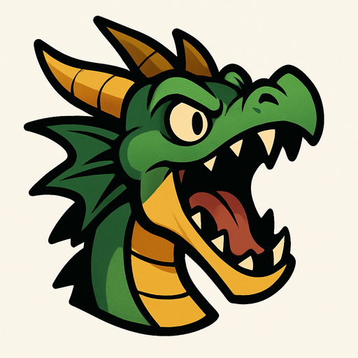 çizimler iyi . ağzı açık olsun ama lazer olmasın.
In-Game asset.  2d.  High contrast.  No shadows