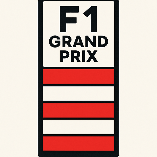f1 grand prix barriers vertical 2d.
In-Game asset.  2d.  High contrast.  No shadows