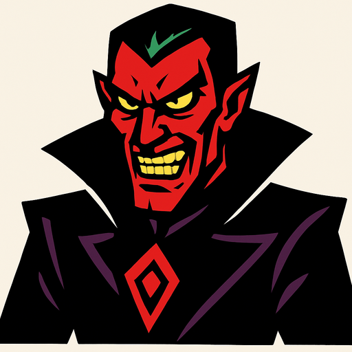 second man's bad.
In-Game asset.  2d.  High contrast.  No shadows no border