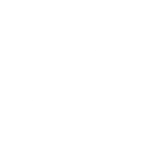 A ufo that’s triangle shape. No background. Transparent background. Blank background. No shadows. 2d. In-Game asset. flat