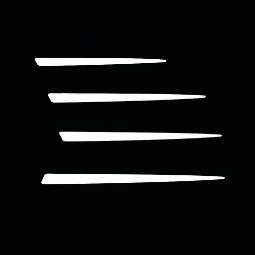 horizontal white lines for running.
In-Game asset.  2d.  High contrast.  No shadows