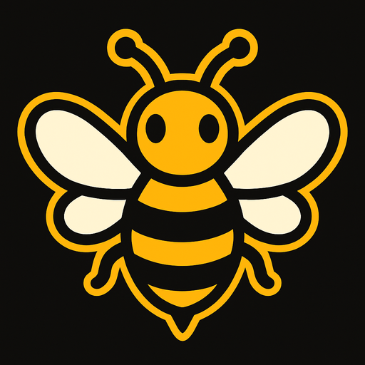 Bee.
In-Game asset.  2d.  High contrast.  No shadows