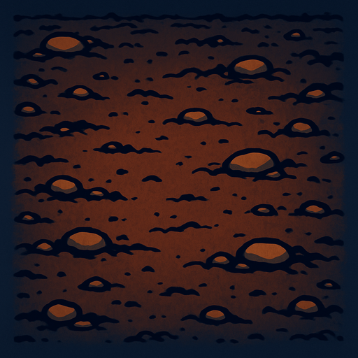 tierra de corral, textura de corral de granja nocturna.
In-Game asset.  2d.  High contrast.  No shadows