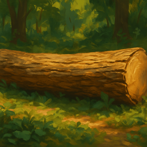 tree trunk horizontal