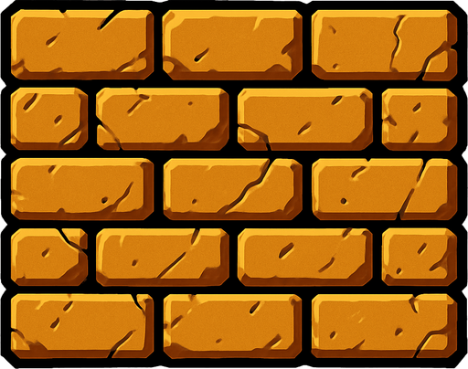wall, 3d, yazısız.
In-Game asset.  2d.  High contrast.  No shadows