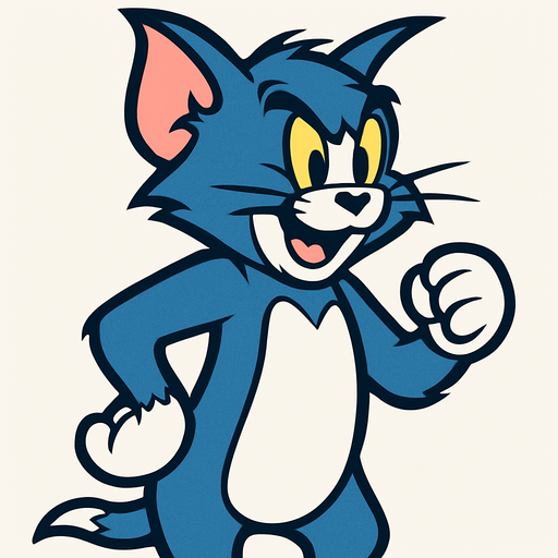 Tom.
In-Game asset.  2d.  High contrast.  No shadows