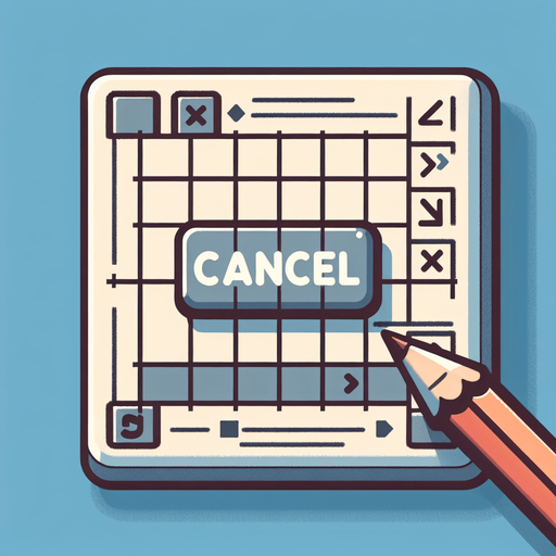 The word "Cancel".
Single Game Texture. In-Game asset. 2d. Blank background. High contrast. No shadows.
