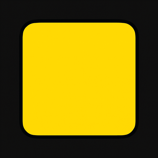 A square.
In-Game asset.  2d.  High contrast.  No shadows
