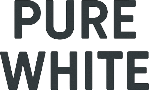 Pure white