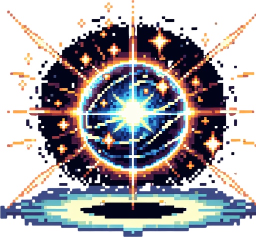 magic energy ball in 16 bit pixel art style. It should have a glow effect so it feels like a powerful magic spell.
Single Game Texture.  In-Game asset.  2d.  Blank background.  High contrast.  No shadows