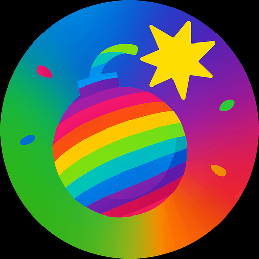 Bomba şeklinide grandyan ama çizgili rengarenk olsun