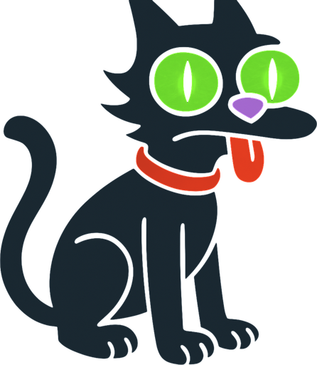 Make the eyes green and more reptile-like and don't mess with the outlines