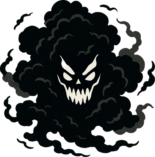 Niebla terrorifica.
In-Game asset.  2d.  High contrast.  No shadows