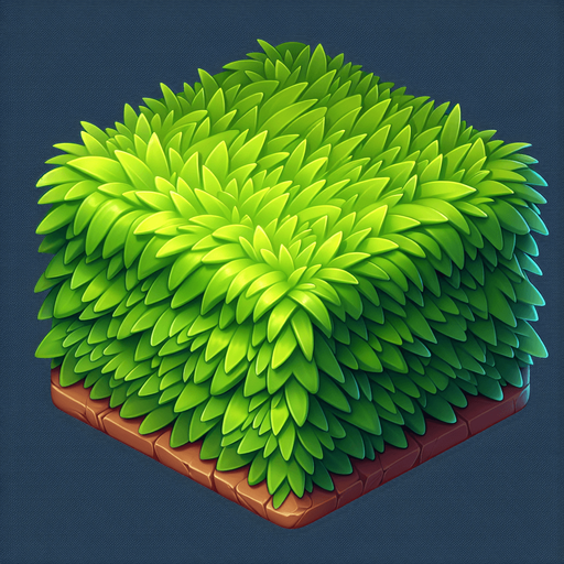 grass.
Single Game Texture. In-Game asset. 2d. Blank background. High contrast. No shadows.