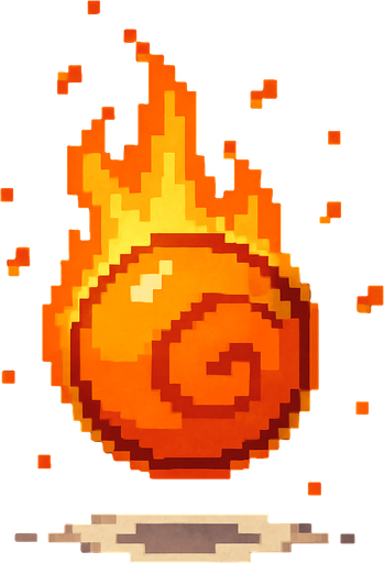 Fire Bullet inspired by Pokemon and Digimon