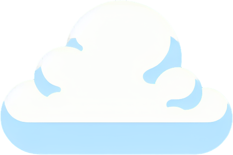 A fluffy white cloud.
Single Game Texture. In-Game asset. 2d. Blank background. High contrast. No shadows.