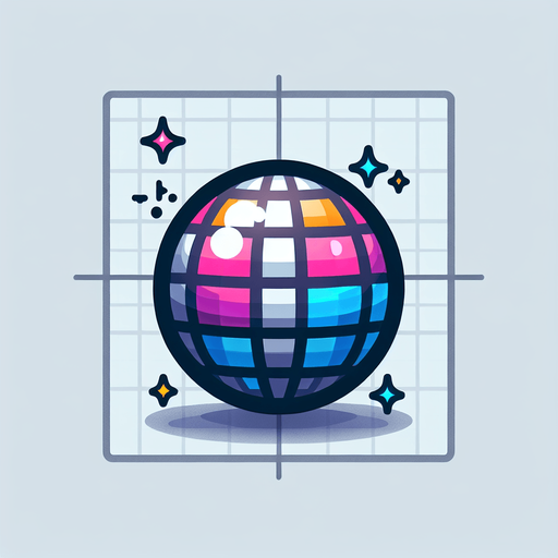 Bola disco.
Single Game Texture.  In-Game asset.  2d.  Blank background.  High contrast.  No shadows