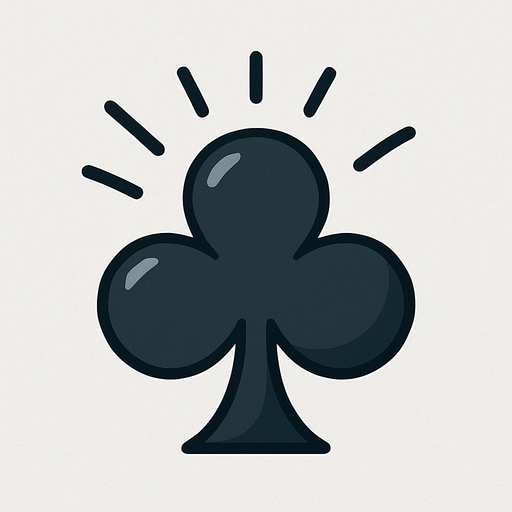 Just the club from this picture with a **Fan/Spray Symbol** - Three or more lines radiating outward from a central point