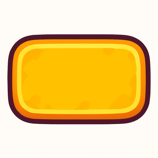 button background.
In-Game asset.  2d.  High contrast.  No shadows