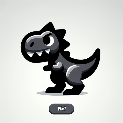 T-Rex from no Internet game.
Single Game Texture. In-Game asset. 2d. Blank background. High contrast. No shadows.