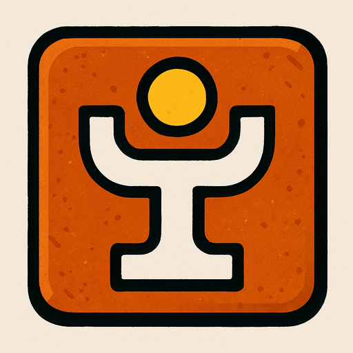 Create a tile with symbol on it.
In-Game asset.  2d.  High contrast.  No shadows
