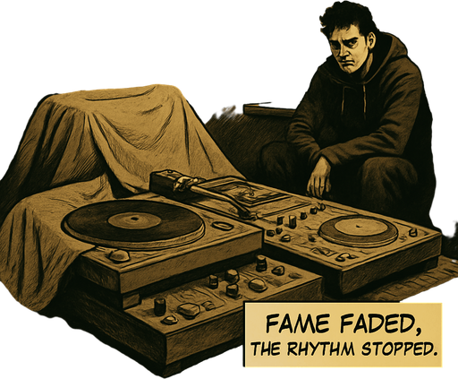 yazıyı düzelt comic sans "FAME FADED, THE RHYTHM STOPPED."