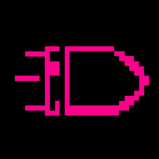 Make me a Bullet for Deltarune game.
In-Game asset.  2d.  High contrast.  No shadows