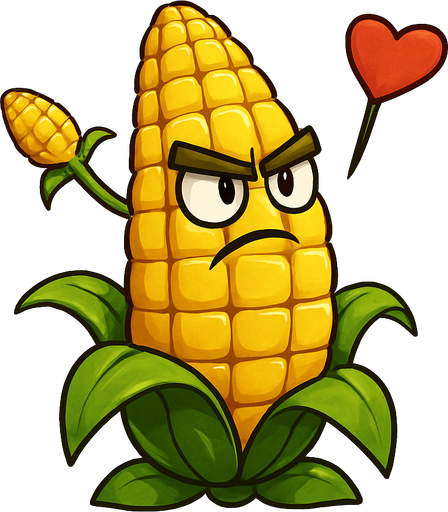 mazorca de maiz de pvz lanzamaiz